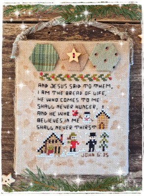 John 6:35 (w/wood star)